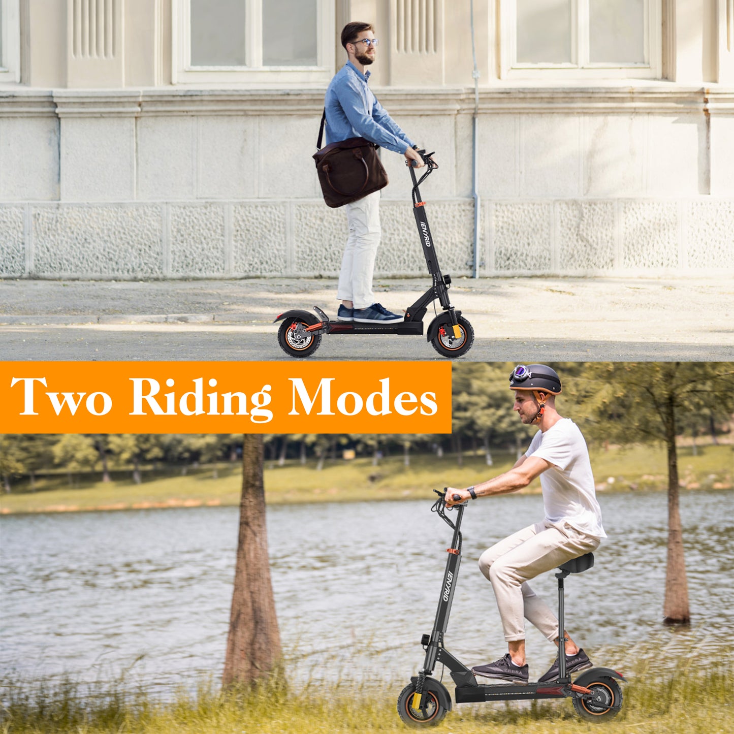 iENYRID M4PRO S+ 3 Speeds 800W Folding Electric Scooter, Black