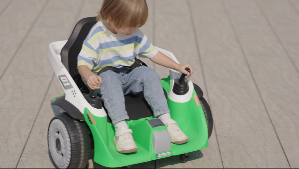 Joyracer 12V Bumper Car for Kids with Remote Control, 3 Speeds, 12V Ride on Toys with Volume Adjustable, Bluetooth Music, 1.86MPH Max