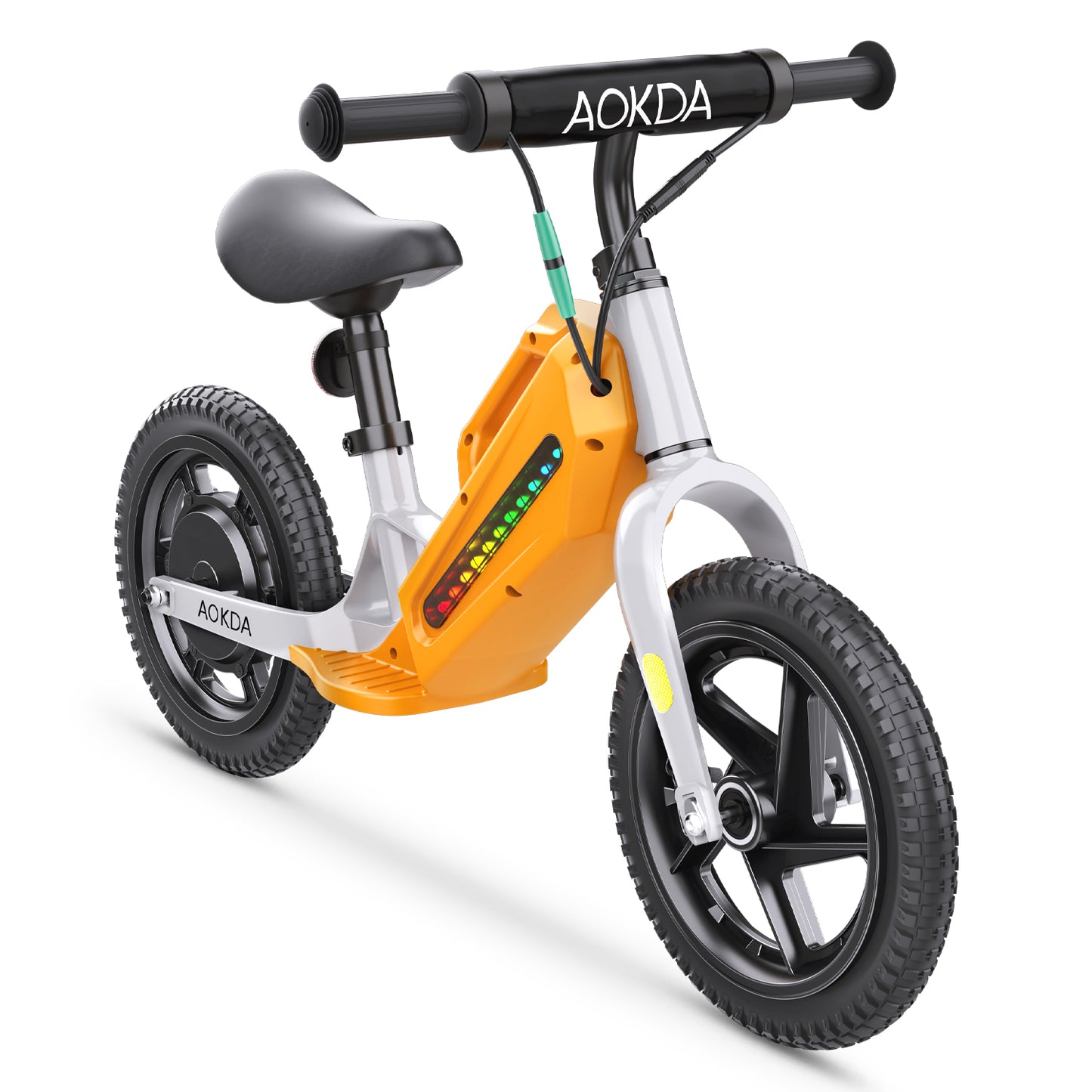 Joyracer Electric Bike for Kids, 150W Electric Balance Bike with Adjustable Seat, 12" Pneumatic Tire, 2 Speed Modes Kid Electric Motorcycle
