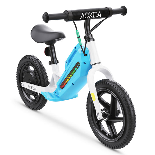 Joyracer Electric Bike for Kids, 150W Electric Balance Bike with Adjustable Seat, 12" Pneumatic Tire, 2 Speed Modes Kid Electric Motorcycle