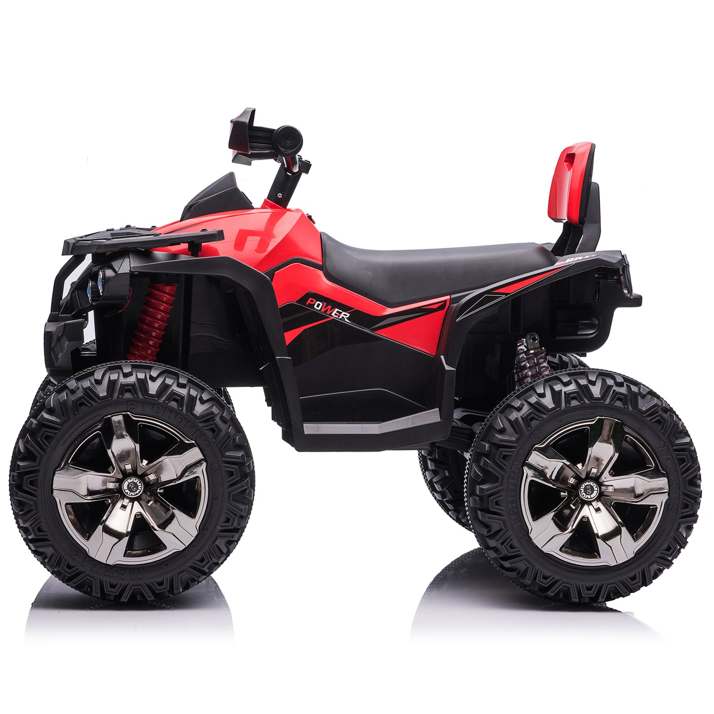 24 Volt Ride on Toys with Remote Control, 800W Kids ATV Four-Wheeler Quad Car, 2 Seater Off-Road Ride on ATV for Big Kids, Red-3288