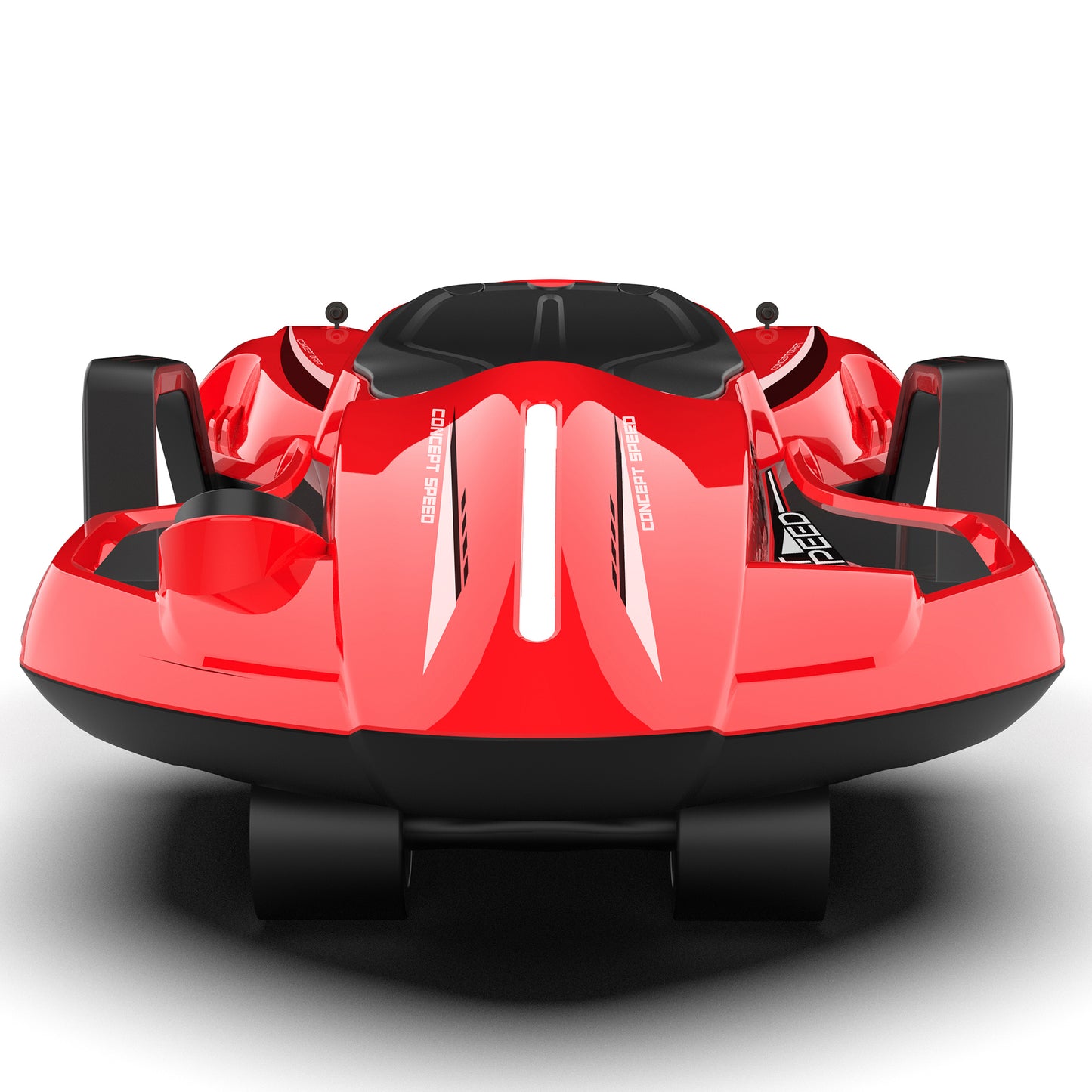 Electric Kids Ride on Toys Car, 200W Hub Motor & 24V Battery, Tail Color Spray, Up to 7MPH, Red