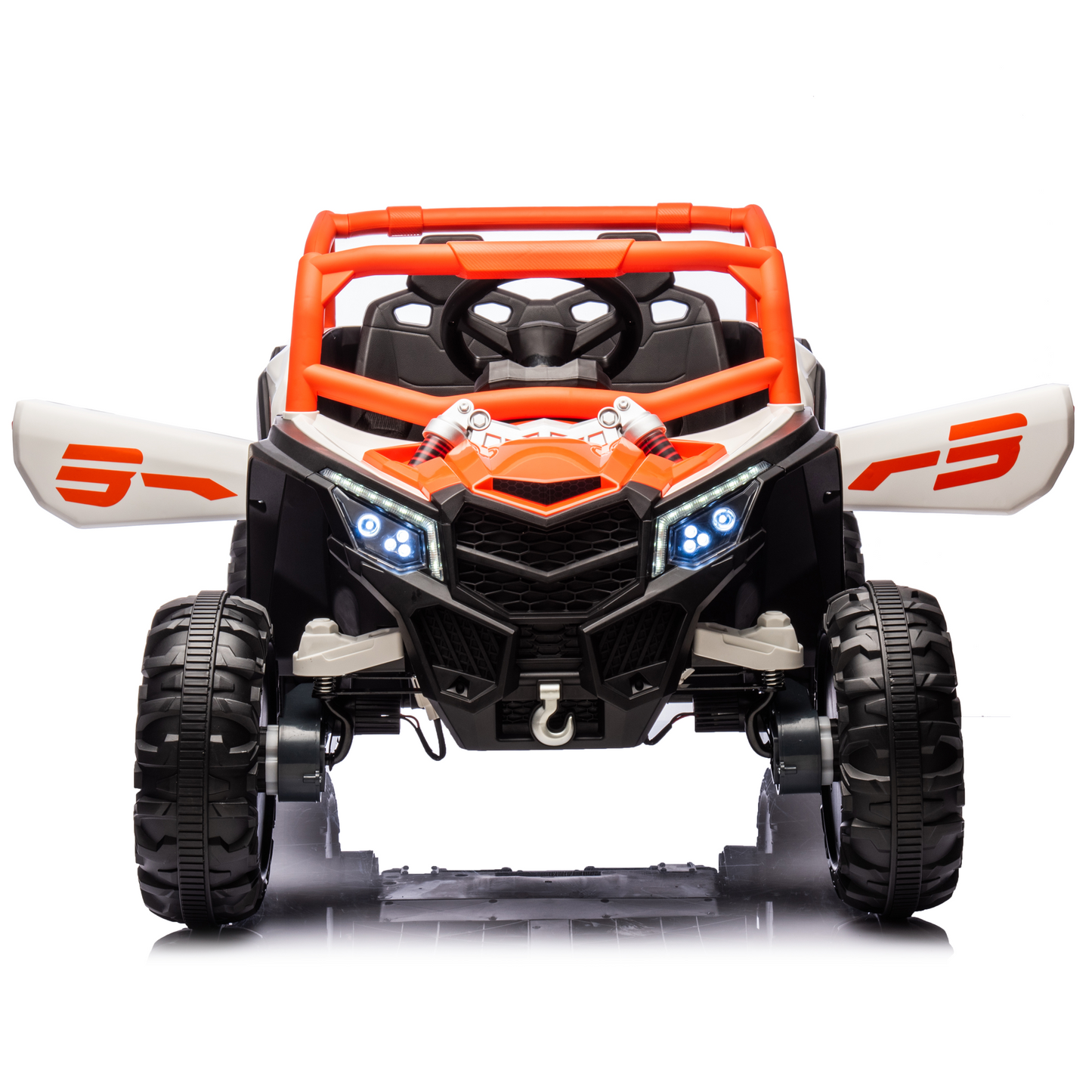 24V Ride on Toys w/ Remote Control, Orange2