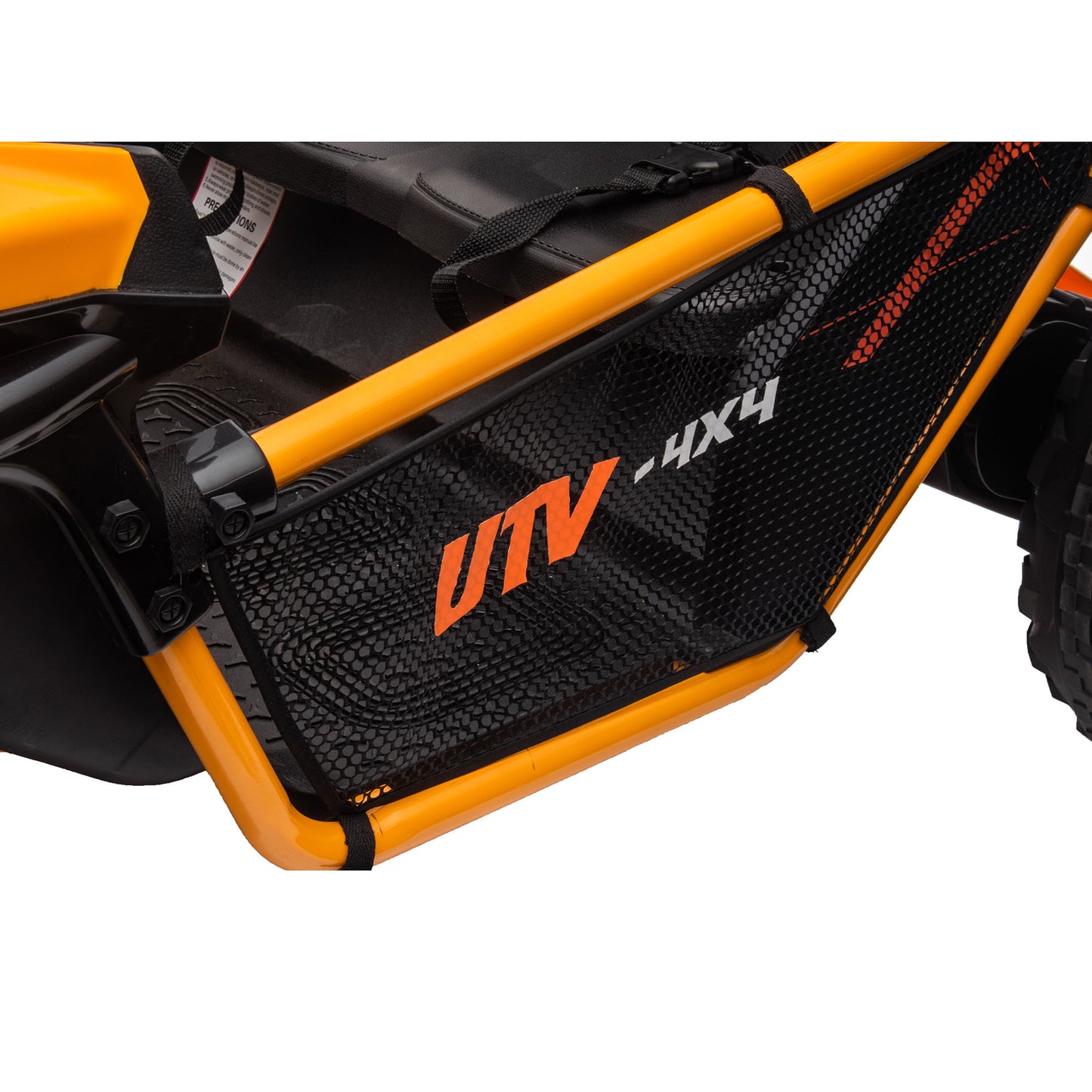 24V 4WD Kids Ride On UTV Car with Remote Control, 2 Seater Electric Off-Road UTV Toy w/ 4x80W Motors, 10AH Large Battery Powered, 3 Speed, Bluetooth, Radio, LED Light, Green
