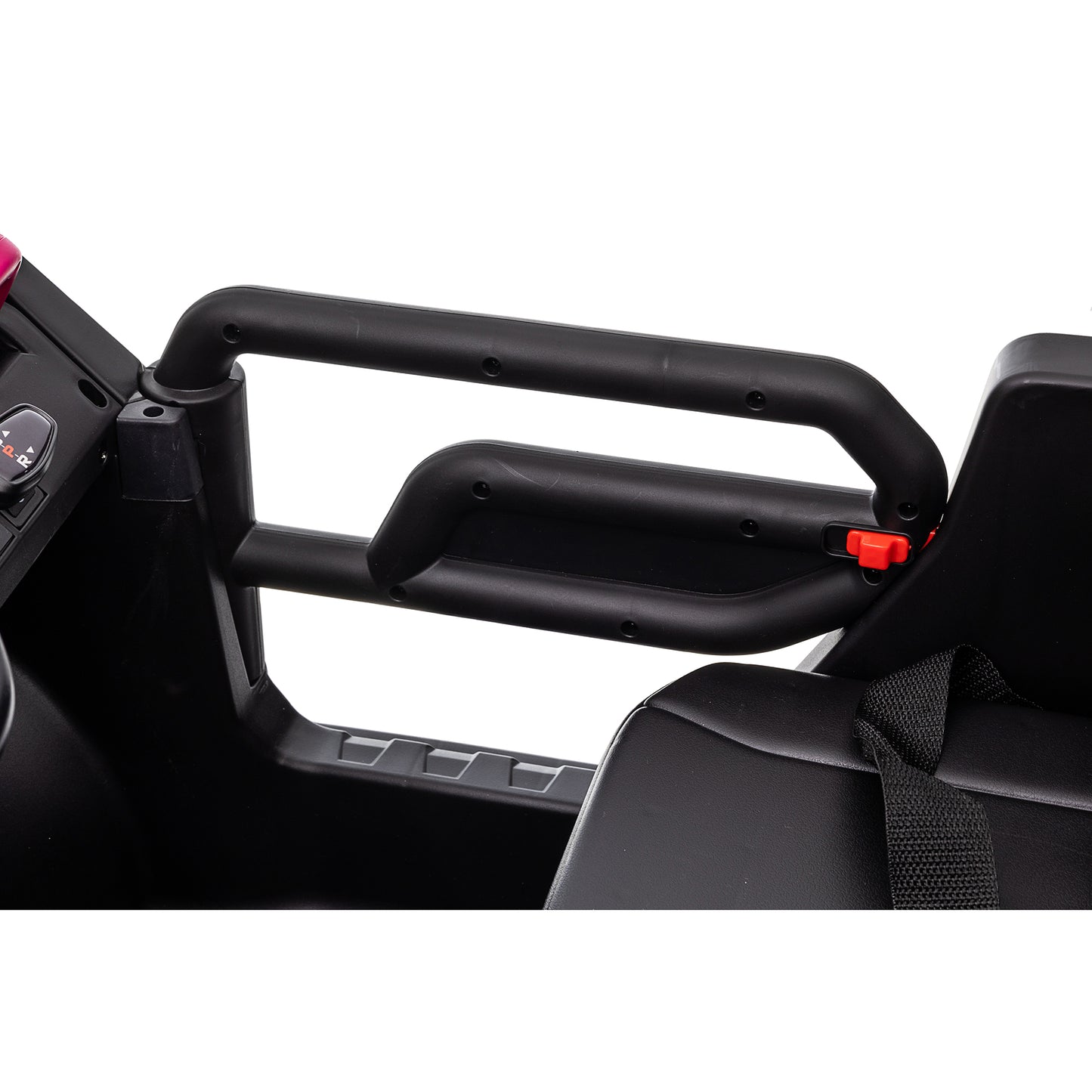 24V Ride on Toys with Remote Control, Kids Ride on Truck 2 Seater, Electric Ride on Tractor with Trailer