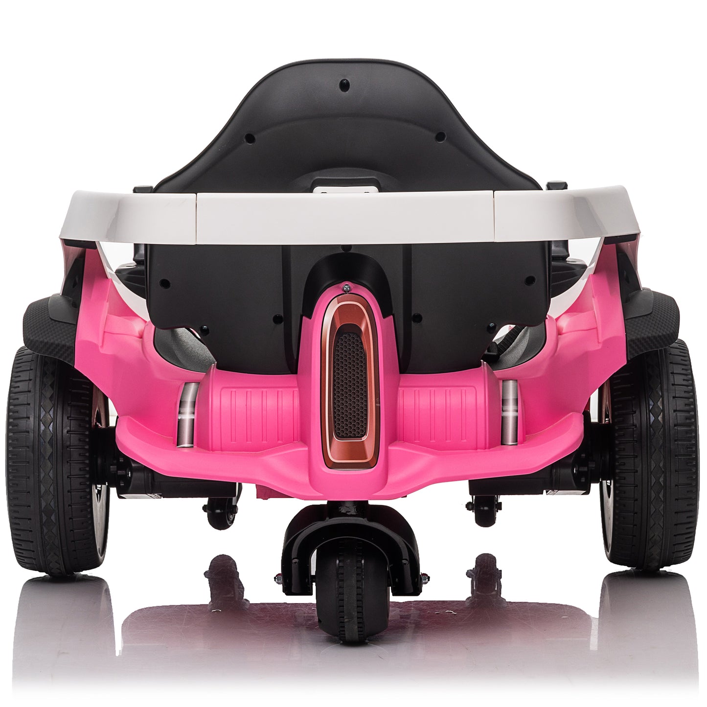 24V Bumper Car with Remote, 2*100W Electric Ride on Toy for Big Kids, 360° Spin, EVA Wheels, Pink, Red, Blue, Green