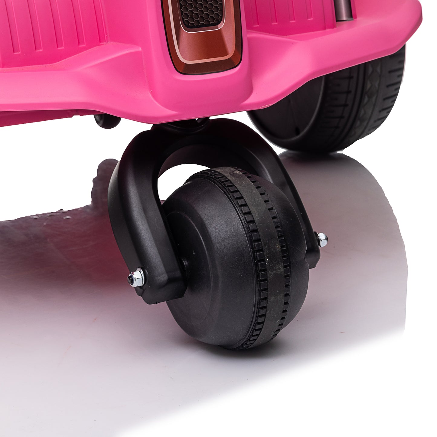 24V Bumper Car with Remote, 2*100W Electric Ride on Toy for Big Kids, 360° Spin, EVA Wheels, Pink, Red, Blue, Green