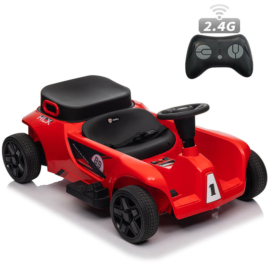 24 Volt Ride on Parent-Child Car, 2 Seater Kids Ride on Toys w/ Remote Control, RedA-2388