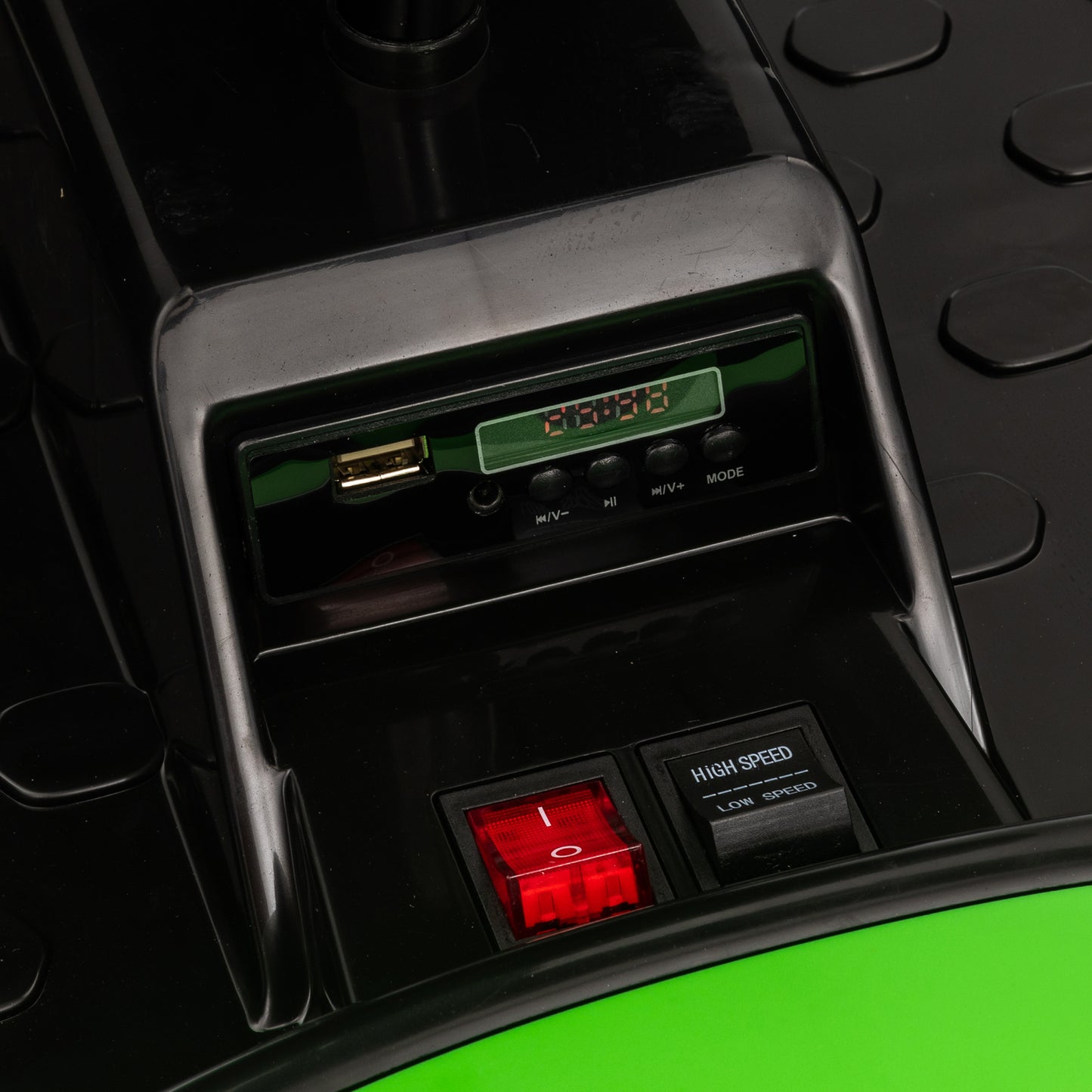 Kids 24V Drifting Go Kart, 4 Wheel Ride on Car w/ 300W Powerful Motors, Ages 6+, up to 9mph, Green