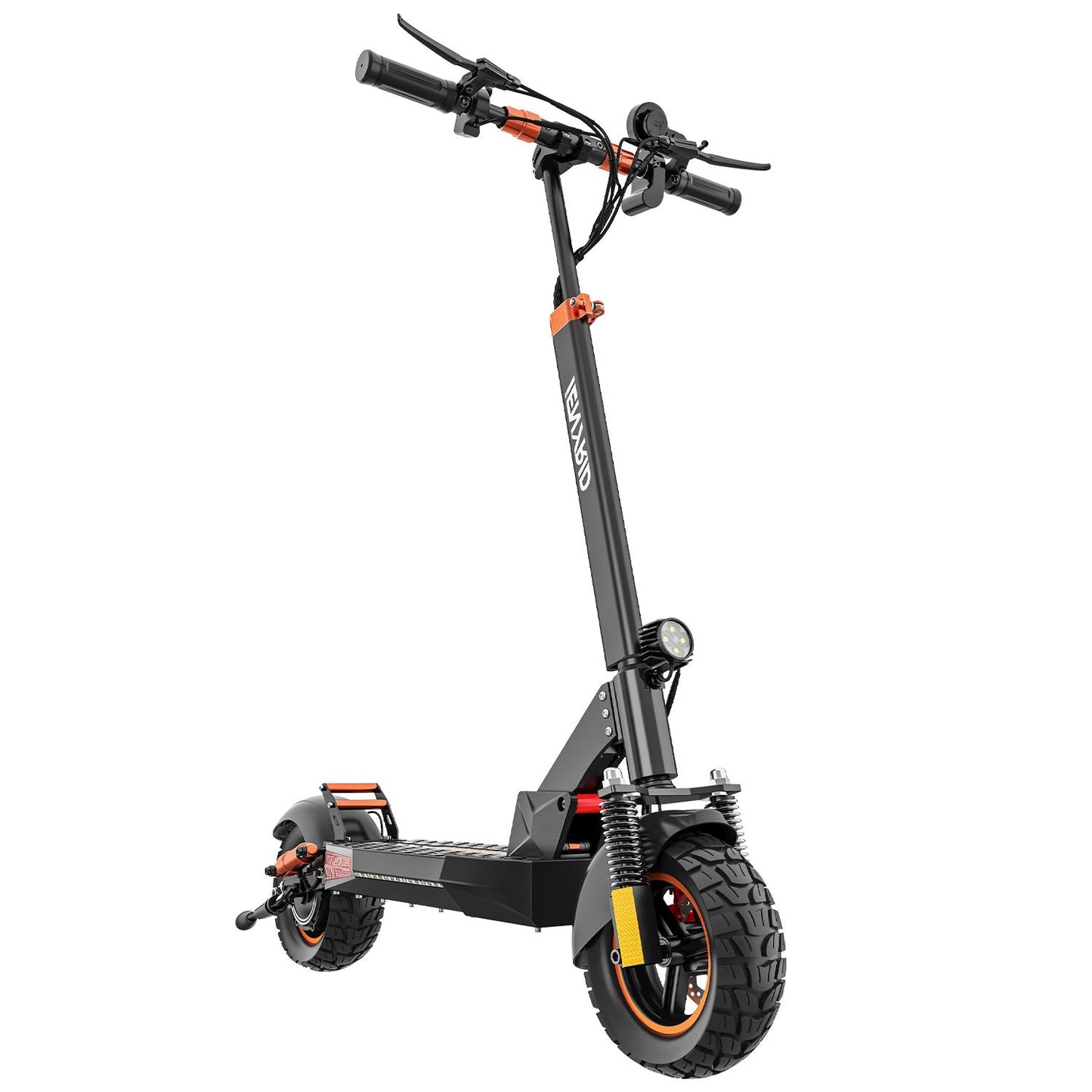 iENYRID Pro 800W Adults Electric Scooter with Removable Seat, 10" Off-road Pneumatic Tires, 3 Speeds 30 MPH Max, 25 Miles Range Folding Electric Scooter 350lbs Weight Limit Black