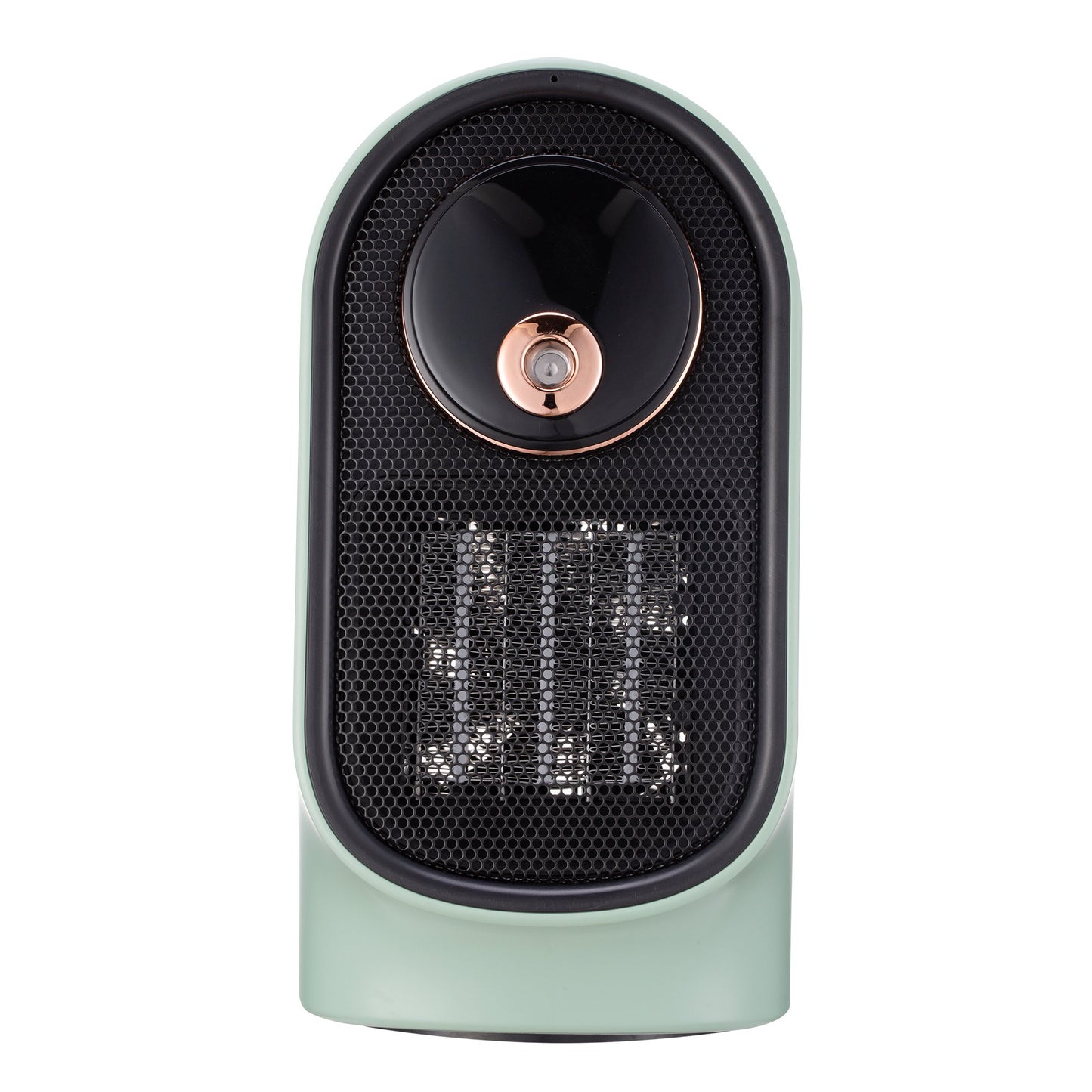 3-in-1 Electric Space Heater with humidifier 800W Portable Heater with Overheat Protection & 90°Oscillating for Small Room Home Camping Office Desk Green