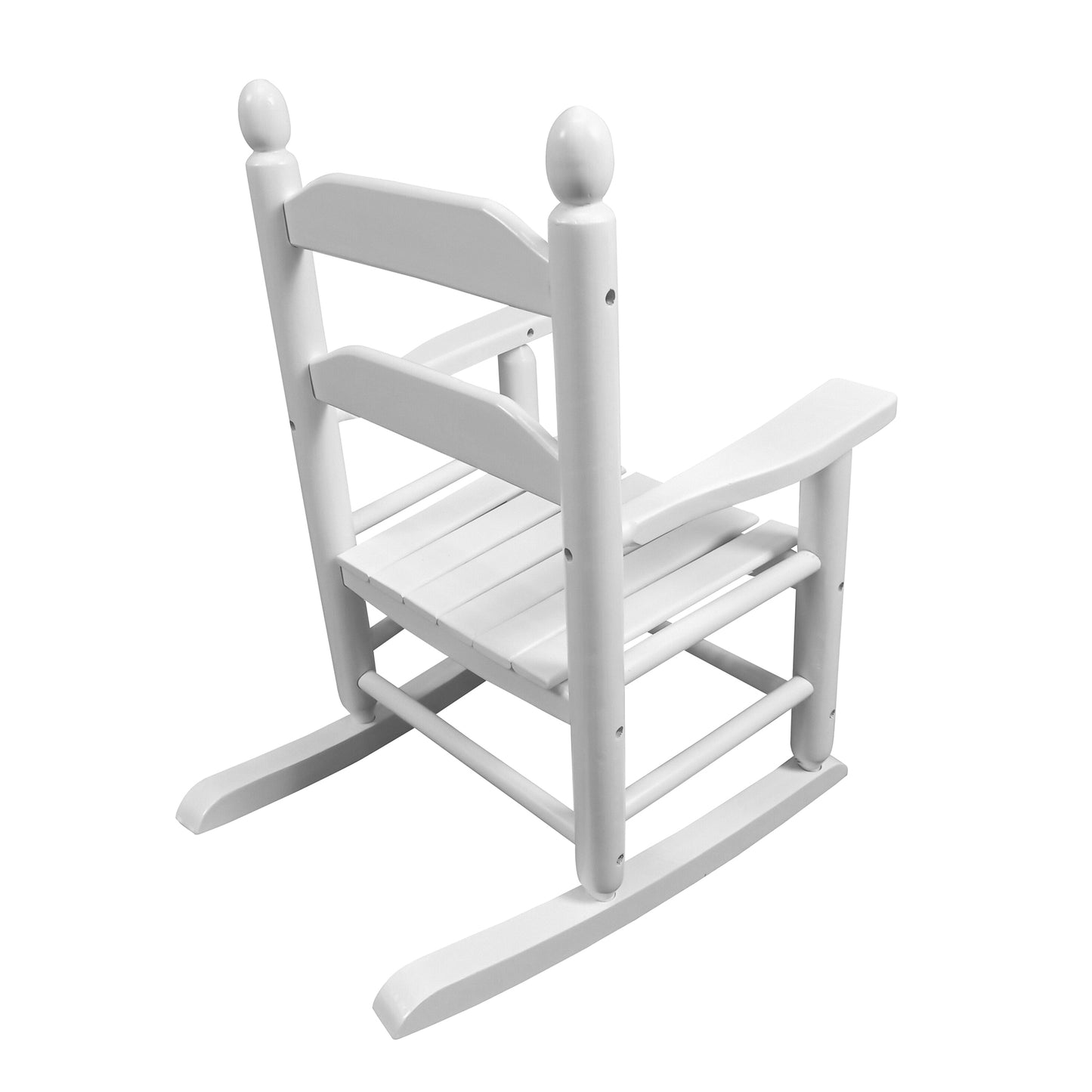 AnrLi Kids Rocking Chair,Classic Wooden Porch Rocker Kid Rocking Chairs for Outdoor Indoor Unisex