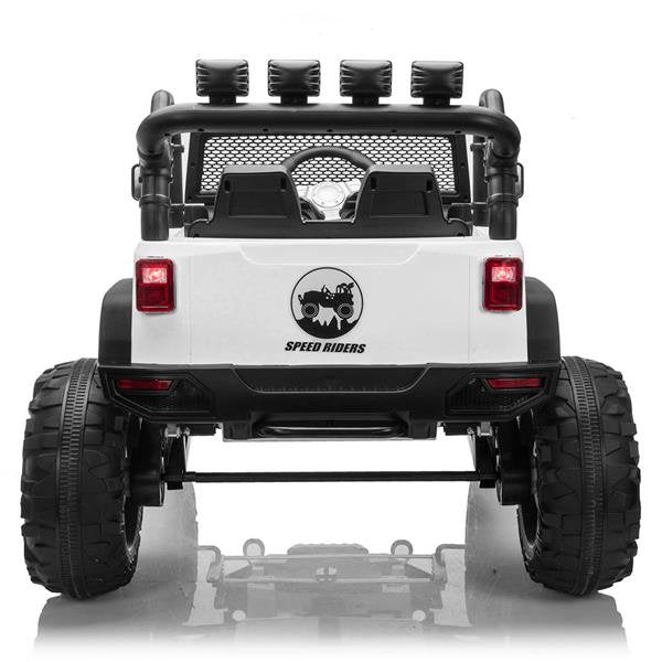 12V Ride On Car Truck with Remote Control, 3 Speeds, LED Light