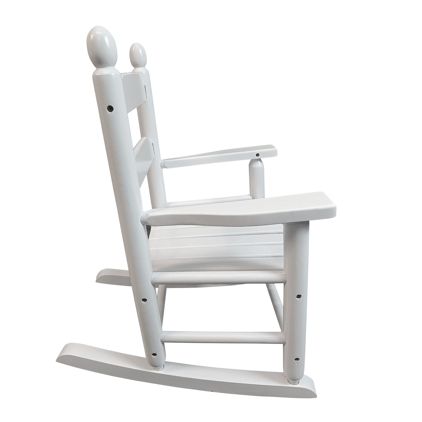 AnrLi Kids Rocking Chair,Classic Wooden Porch Rocker Kid Rocking Chairs for Outdoor Indoor Unisex