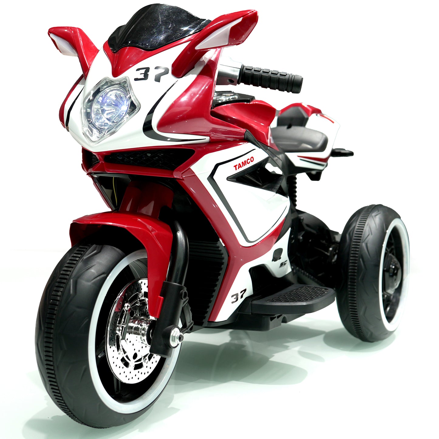 Joyracer 6V Kids Electric motorcycle, Small Kids toys motorcycle, electric ride on motorcycle for 3-4 years, Red