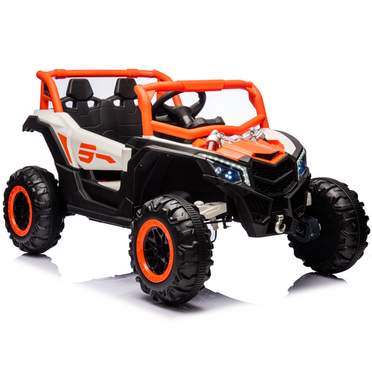 24V Ride on Toys w/ Remote Control, Orange2