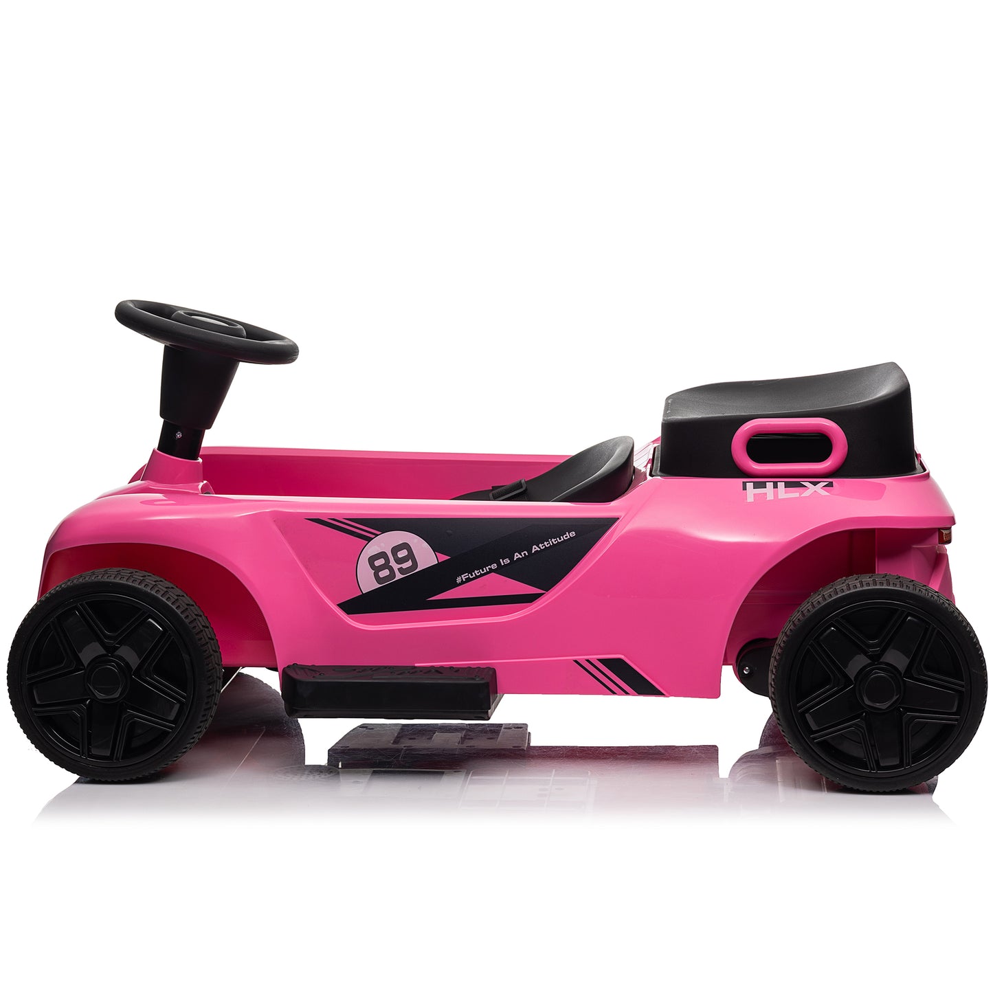 Kids 2 Seater 24V Ride on Toys with Remote Control, 2x200W Parent-Child Car, 10AH Battery Powered Ride on Drift Car, 3-Speed Family Car w/ EVA Wheels, Bluetooth Music, Horn, MP3, Age 2+, Pink-2388