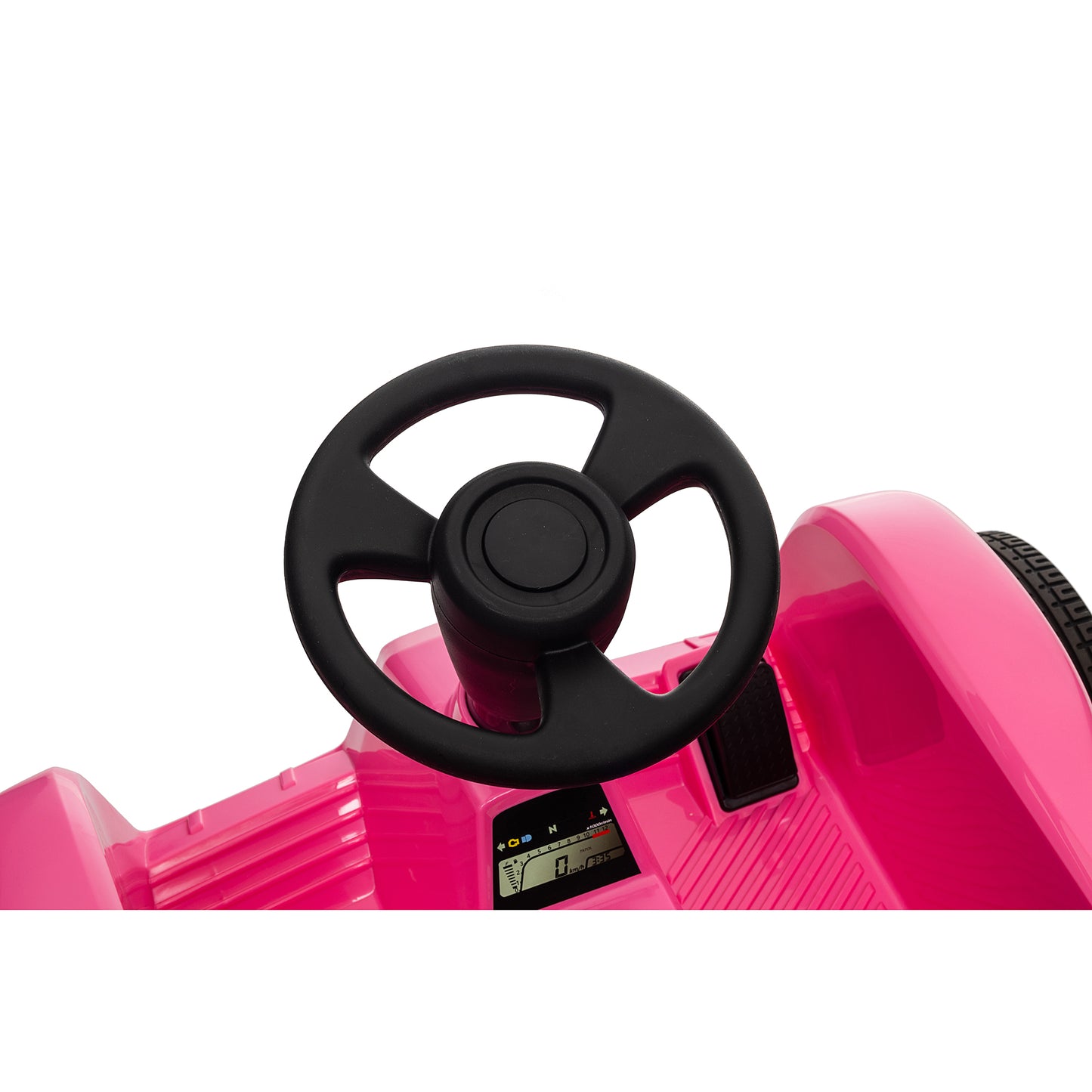 Kids 2 Seater 24V Ride on Toys with Remote Control, 2x200W Parent-Child Car, 10AH Battery Powered Ride on Drift Car, 3-Speed Family Car w/ EVA Wheels, Bluetooth Music, Horn, MP3, Age 2+, Pink-2388