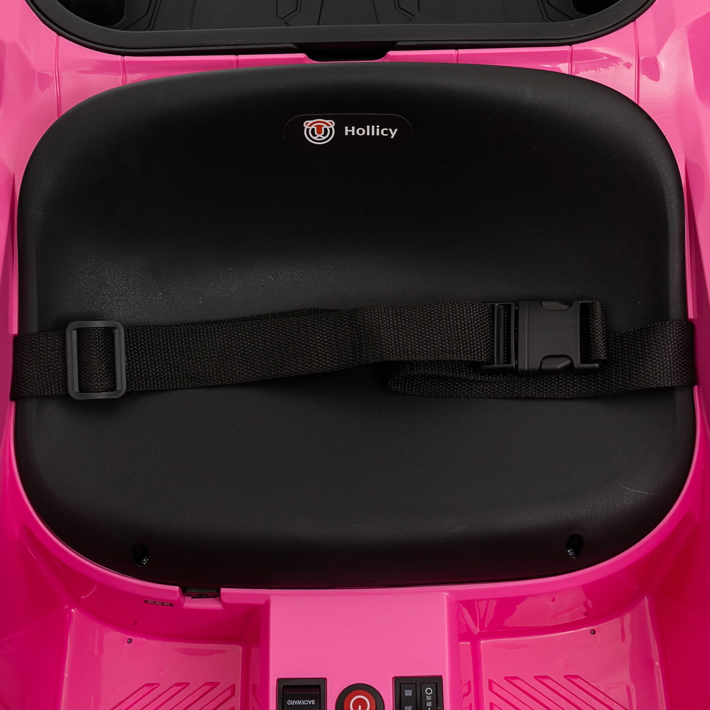 Kids 2 Seater 24V Ride on Toys with Remote Control, 2x200W Parent-Child Car, 10AH Battery Powered Ride on Drift Car, 3-Speed Family Car w/ EVA Wheels, Bluetooth Music, Horn, MP3, Age 2+, Pink-2388