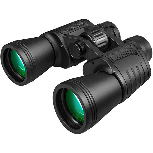 Anrli 20x50 Binoculars for Adults HD Day Light Night Vision Binoculars with BAK4 Prism FMC Lens for Hunting Bird Watching Concert etc IPX7 Waterproof Black,Include Carrying Case and Strap